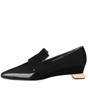 AGL patent leather loafers